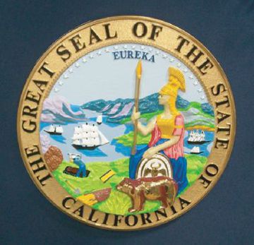 California Full Color Seal