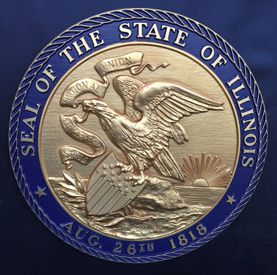 Illinois Seal with rim color