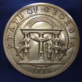 Georgia State Wall Seal